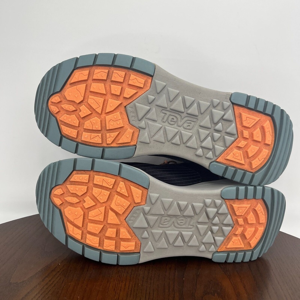 Teva Gateway Shoes Women's 8.5 Gray Blue Lace-Up‎ Mid Hiking Sneakers 1127812 - Picture 7 of 16